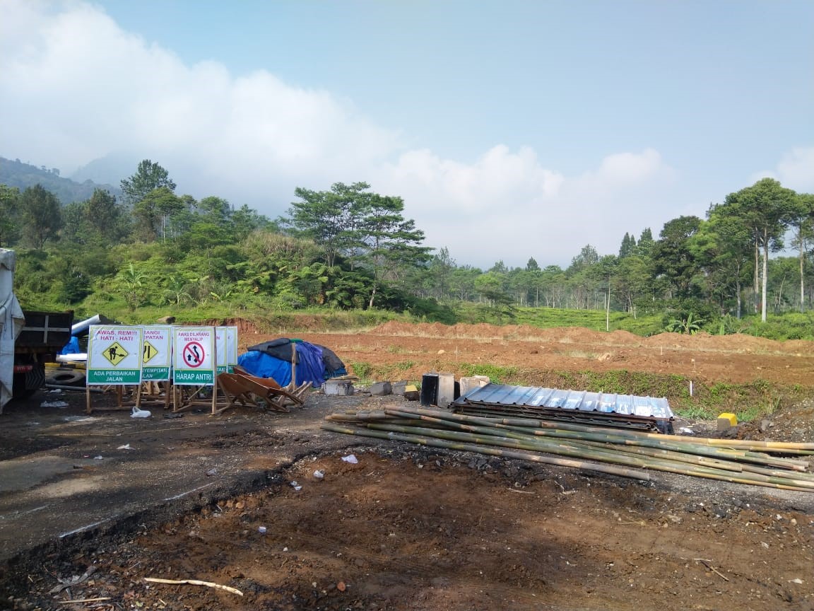 Monitoring Pelaksananaan Pembangunan Rest Area Gunung Mas Puncak. Bogor