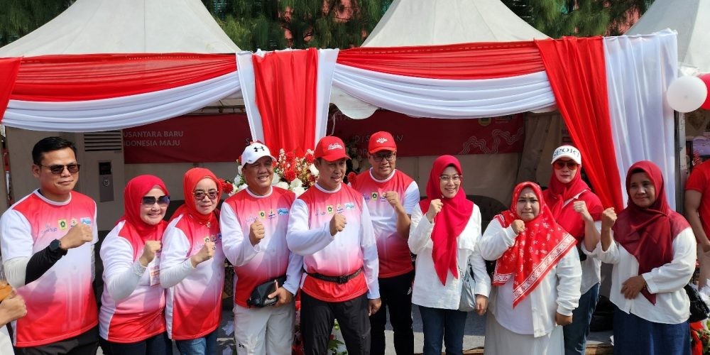 KEGIATAN FUN BIKE, SENAM FORMASI KEMERDEKAAN DAN PAMERAN UMKM SEMARAKAN HUT RI TINGKAT KABUPATEN BOGOR