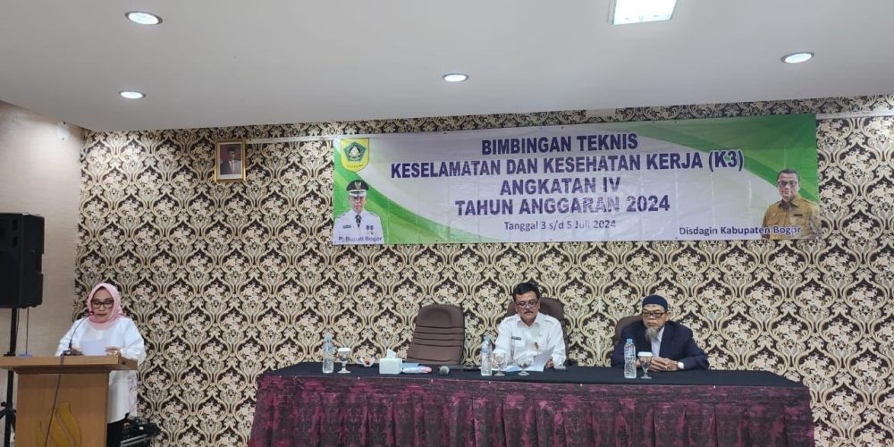 KEGIATAN BIMBINGAN TEKNIS KESELAMATAN DAN KESEHATAN KERJA (K3) ANGKATAN IV