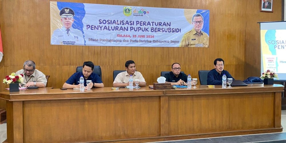 KEGIATAN SOSIALISASI PERATURAN PENYALURAN PUPUK BERSUBSIDI