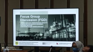 Kegiatan FGD Review Rencana Pembangunan Industri dan Naskah Akademik Raperda