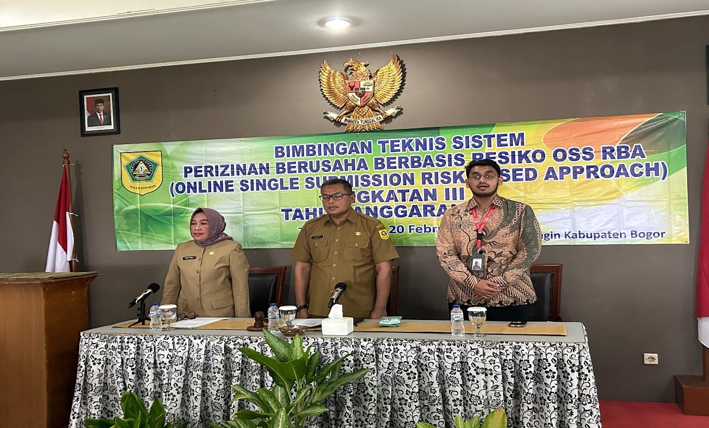 KEGIATAN BIMBINGAN TEKNIS PERIZINAN BERBASIS RESIKO / ONLINE SINGLE ...